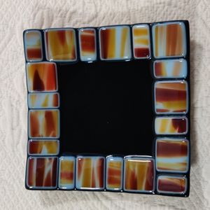 Handcrafted Dichroic Glass Dish